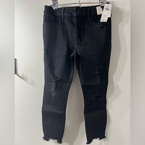 Abercrombie & Fitch Super Skinny Ankle Mid Rise Jean Legging. 29 (8S) NWT